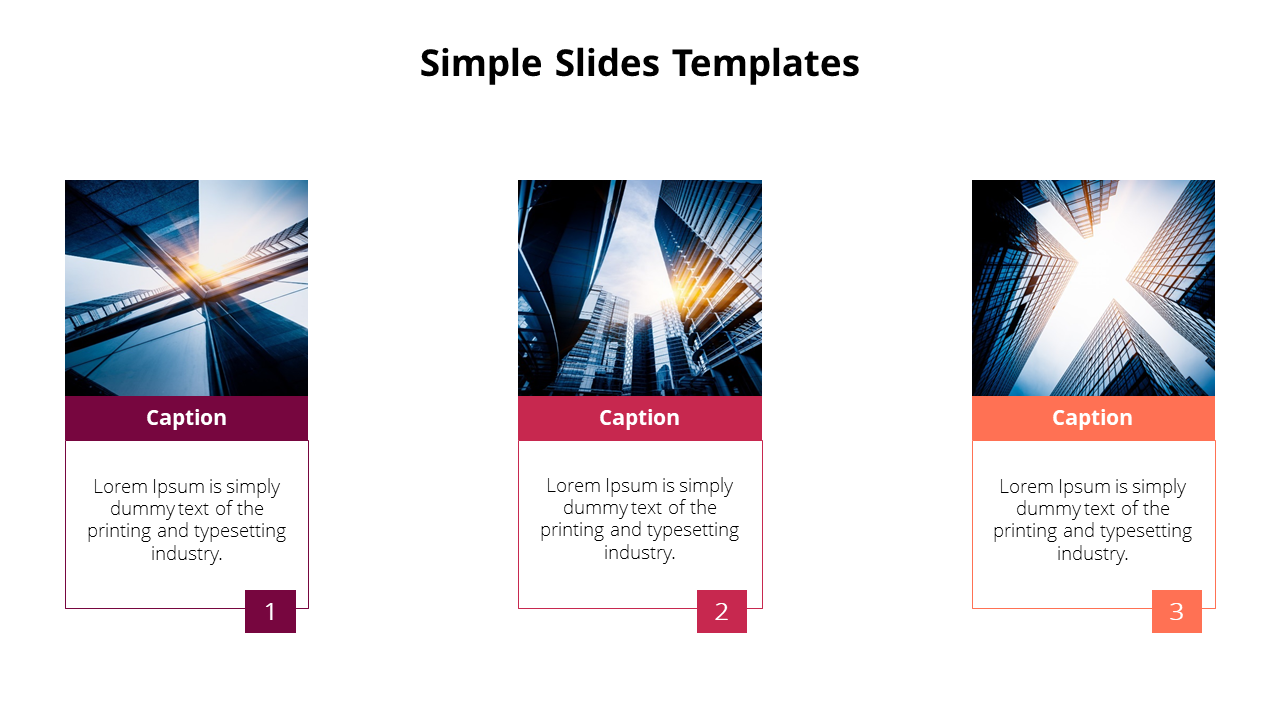 Simple Google Slides and PowerPoint Presentation Templates